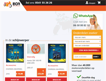 Tablet Screenshot of bor-motorparts.com